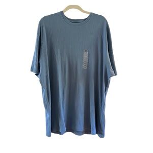 John Henry City Dressing Short Sleeve T shirt light blue size XXL